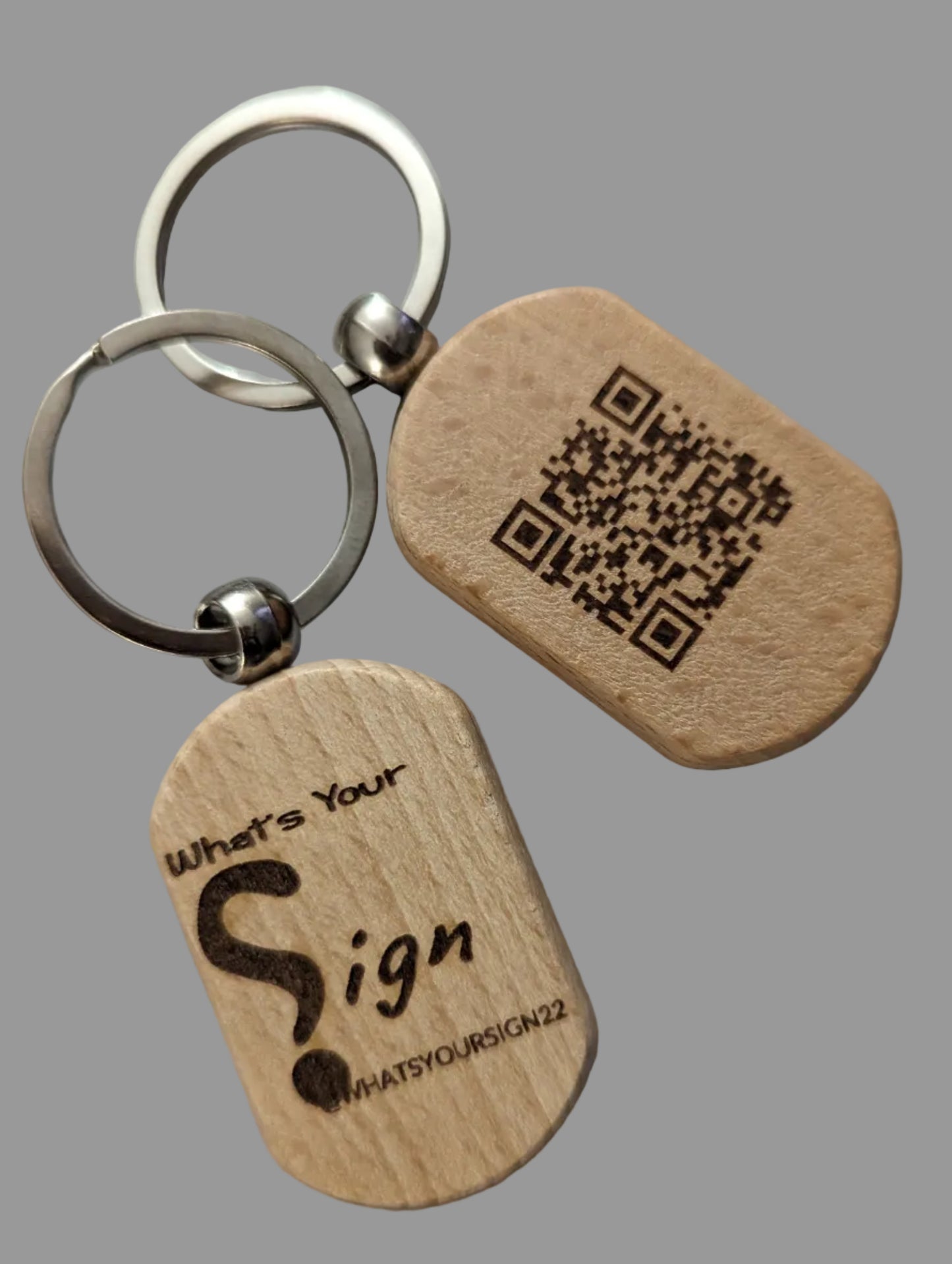 Wooden Keychains-B