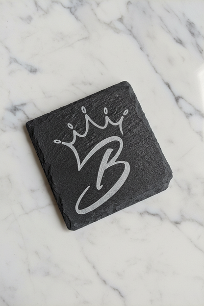 Custom Slate Coaster-B