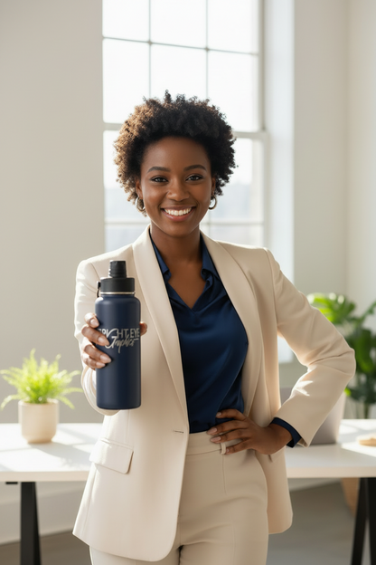32oz Hydro Water Bottle with Dual Sport Lid