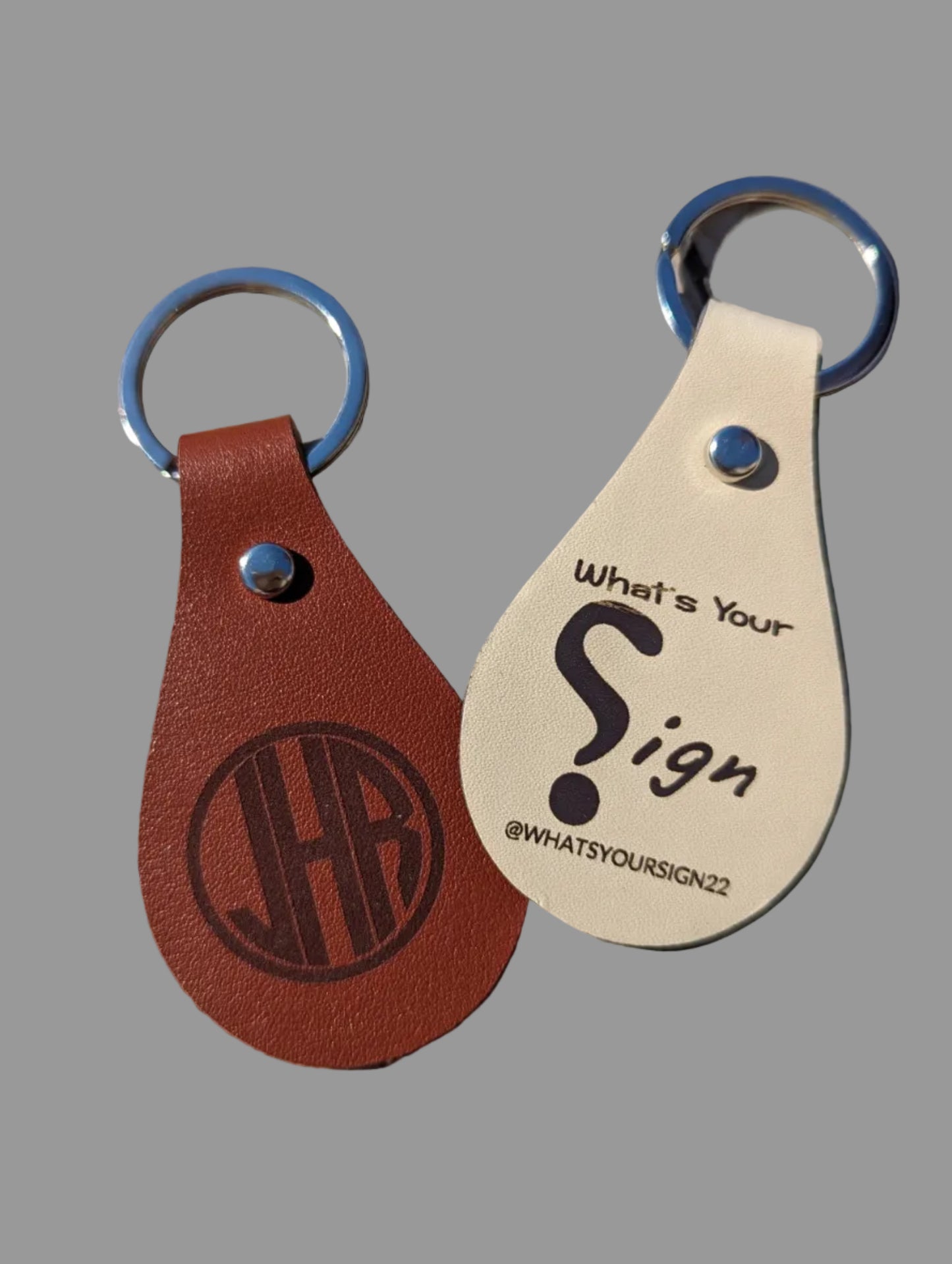 Leather Keychains