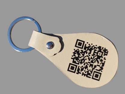 Leather Keychains-O