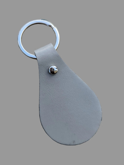 Leather Keychains-O