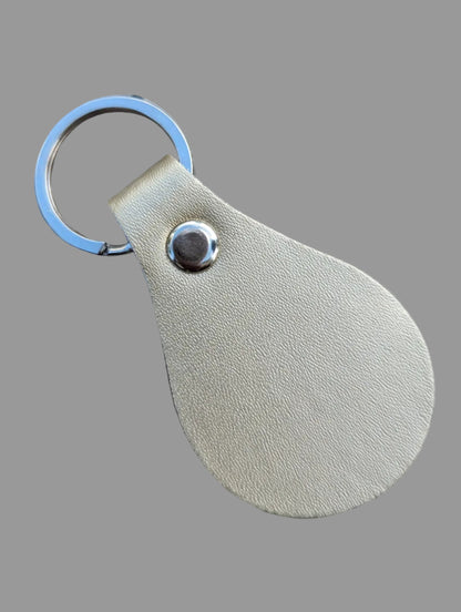Leather Keychains-O