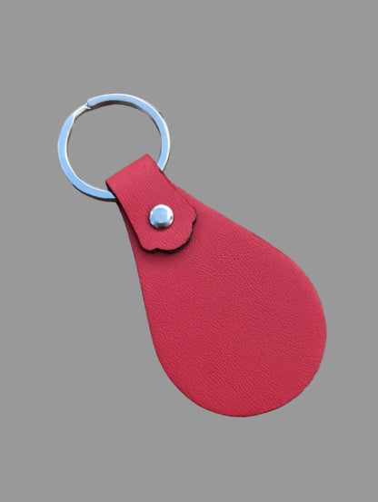 Leather Keychains-O