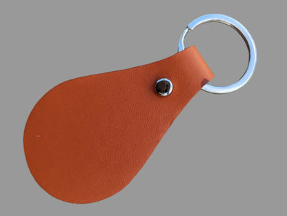 Leather Keychains-O
