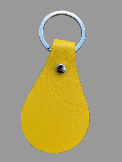 Leather Keychains-O