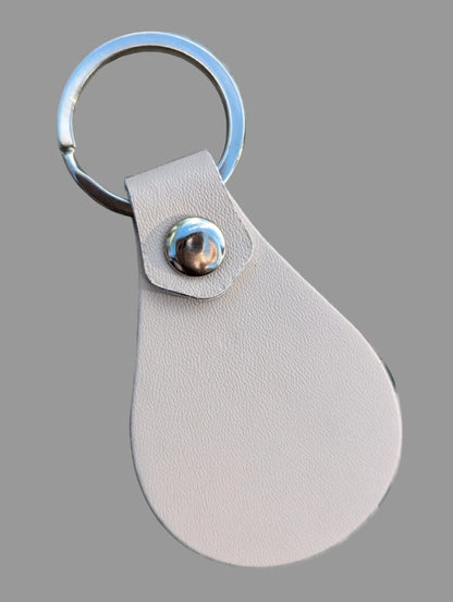 Leather Keychains-O
