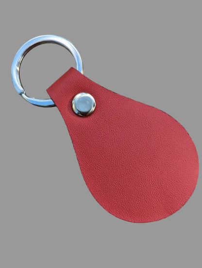 Leather Keychains-O