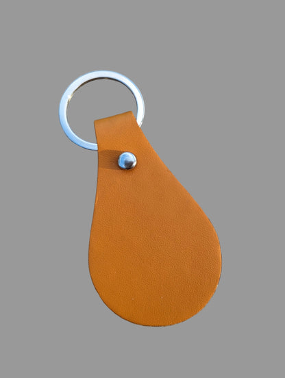 Leather Keychains-O