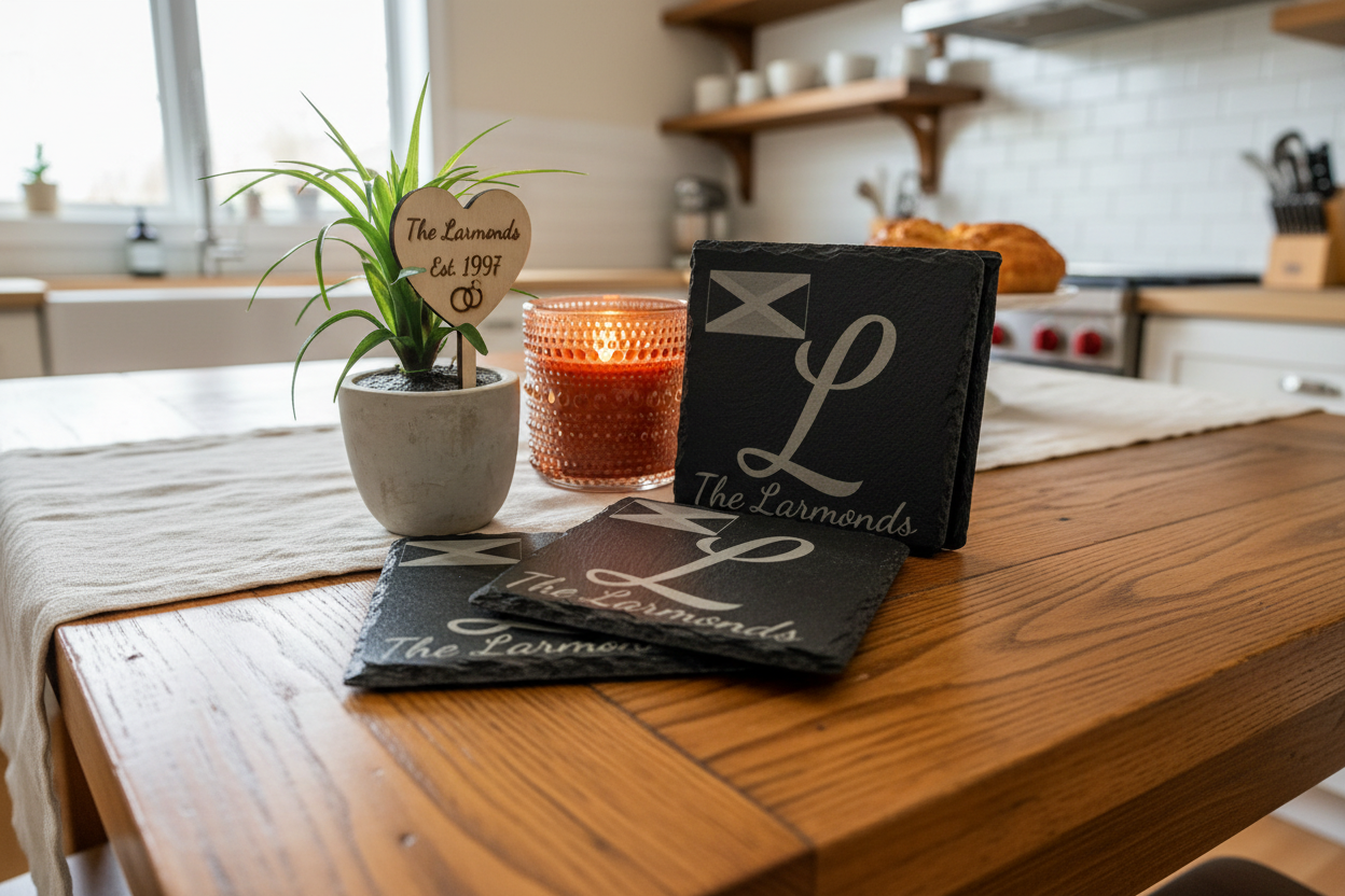 Custom Slate Coaster