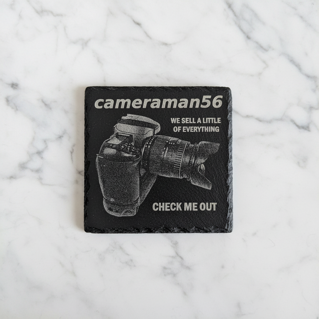 Custom Slate Coaster-B
