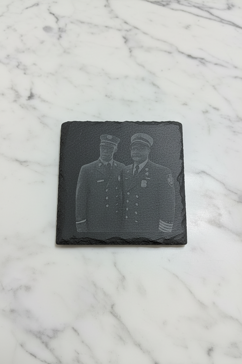 Custom Slate Coaster