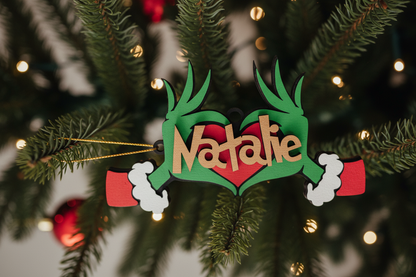 Grinch Ornament-B