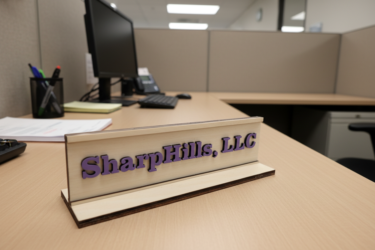 Custom Name Plates-B