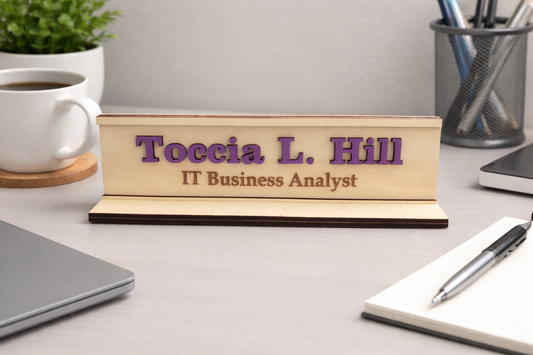 Custom Name Plates-B
