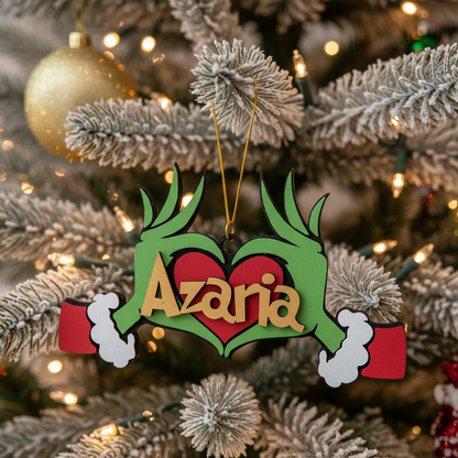 Grinch Ornament-B