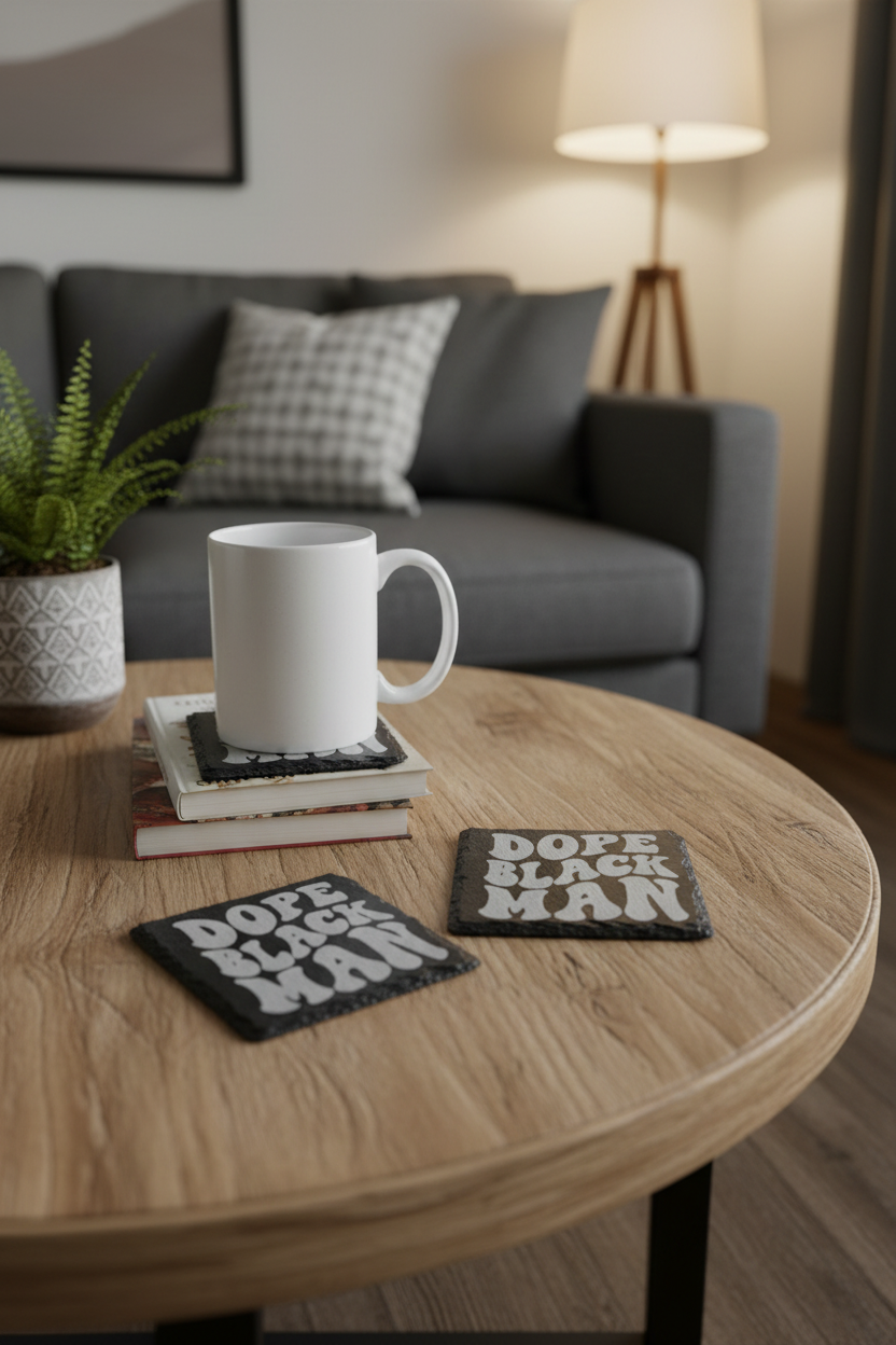 Custom Slate Coaster